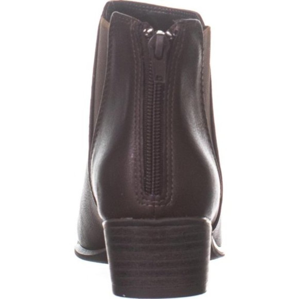 New Esprit Faux Leather Almond Toe Booties 7.5M - Picture 5 of 6